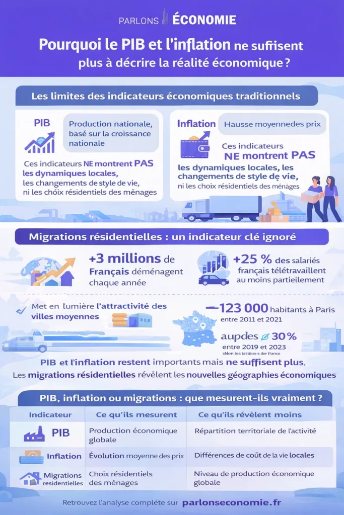 une infographie sur pourquoi le PIB et l'inflation ne suffisent plus